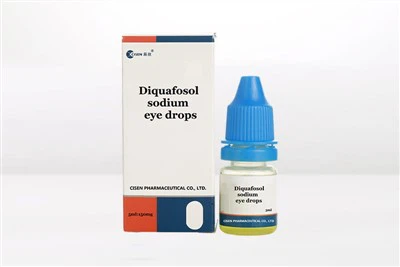 Colírio de diquafosol sódico